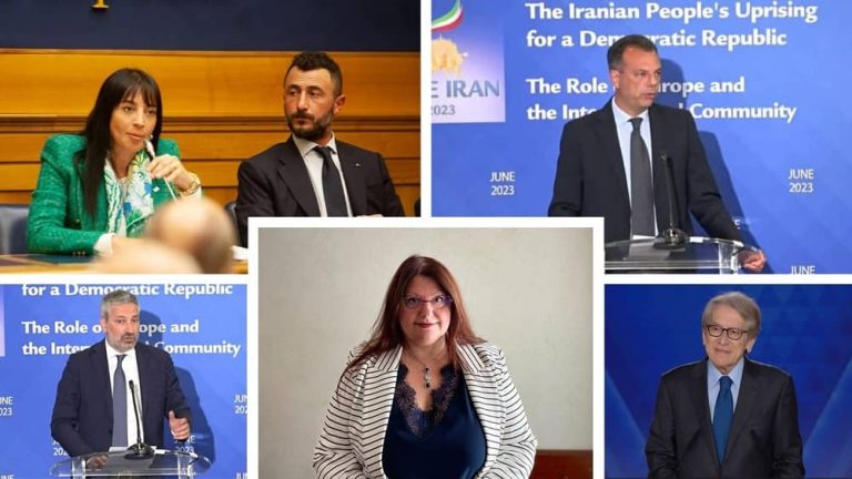 Diputados italianos condenan la campaña de desprestigio contra Maryam Rajavi y denuncian la diplomacia de rehenes de Teherán
