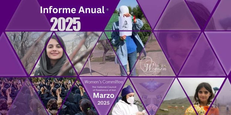 Informe anual 2025 le las mujeres en Irán: Un año de resistencia y lucha