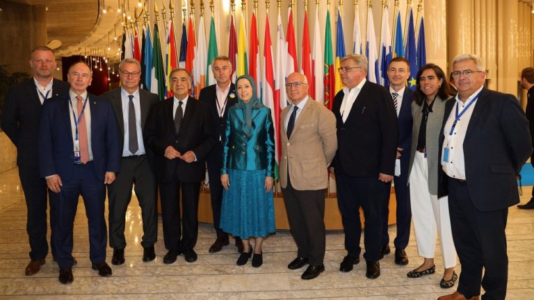 Maryam Rajavi – Discurso en el Parlamento Europeo, Estrasburgo